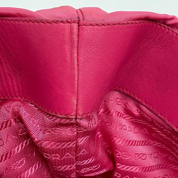 Prada tote bag nylon pink ladies - Picture 11 of 12